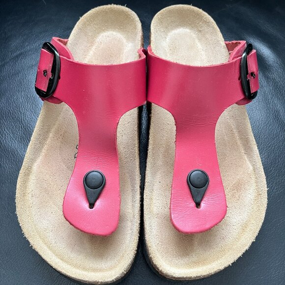 Romika Red Thong Sandal - Picture 1 of 4